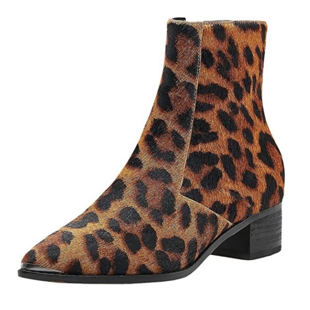 Botkier Women’s Greer Block Heel Booties Shoes, Size 5.5 M